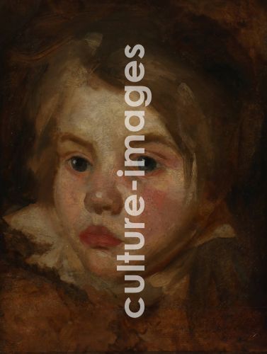Édouard Manet, Manet, Édouard (1832-1883), Kopf eines kleinen Jungen, Öl auf Leinwand, Impressionismus, Mitte des 19. Jhs., Frankreich, Musée Joseph-Déchelette, Roanne.