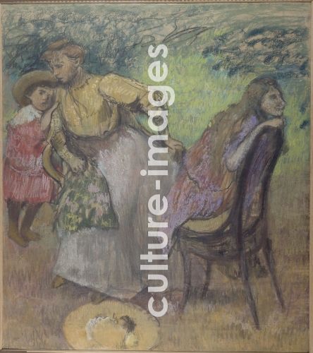 Edgar Degas, Madame Alexis Rouart und ihre Kinder