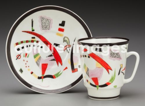 Wassily Wassiljewitsch Kandinsky, Tasse und Untertasse Wassily Wassiljewitsch Kandinsky, Tasse und Untertasse