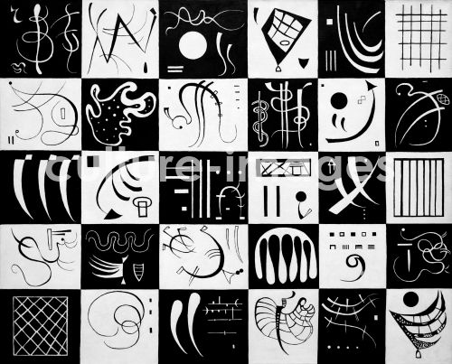Wassily Wassiljewitsch Kandinsky, Dreißig (Trente). Biomorphe Abstraktion Wassily Wassiljewitsch Kandinsky, Dreißig (Trente). Biomorphe Abstraktion