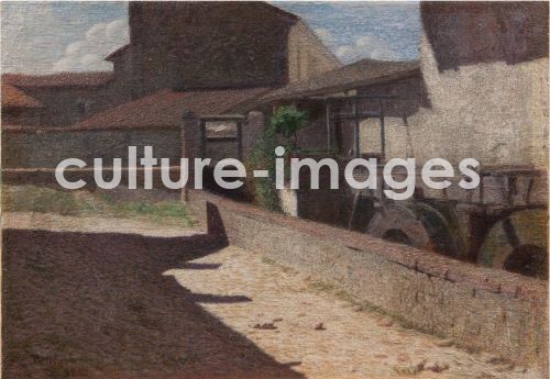 Giuseppe Pellizza da Volpedo, Alte Mühle in Volpedo Giuseppe Pellizza da Volpedo, Alte Mühle in Volpedo