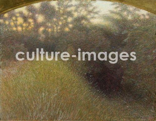 Giuseppe Pellizza da Volpedo, Sonnenuntergang (Brennender Busch) Giuseppe Pellizza da Volpedo, Sonnenuntergang (Brennender Busch)