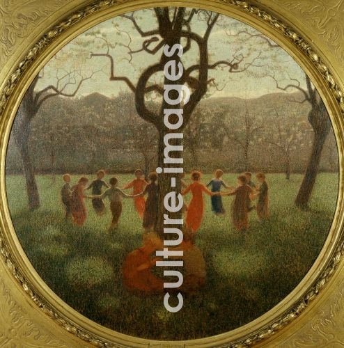 Giuseppe Pellizza da Volpedo, Ringelreigen Giuseppe Pellizza da Volpedo, Ringelreigen