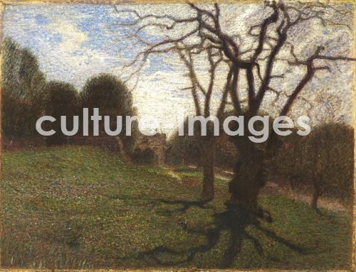 Giuseppe Pellizza da Volpedo, Bäume und Wolken im Park der Villa Borghese Giuseppe Pellizza da Volpedo, Bäume und Wolken im Park der Villa Borghese