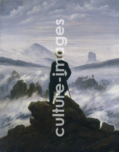 Caspar David Friedrich, Der Wanderer über dem Nebelmeer Caspar David Friedrich, Der Wanderer über dem Nebelmeer