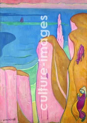 Émile Bernard, Les Falaises d Émile Bernard, Les Falaises d
