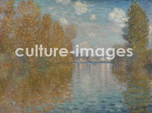 Claude Monet, Herbststimmung in Argenteuil Claude Monet, Herbststimmung in Argenteuil