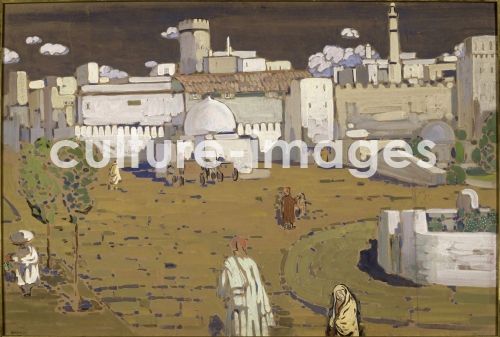 Wassily Wassiljewitsch Kandinsky, Arabische Stadt Wassily Wassiljewitsch Kandinsky, Arabische Stadt