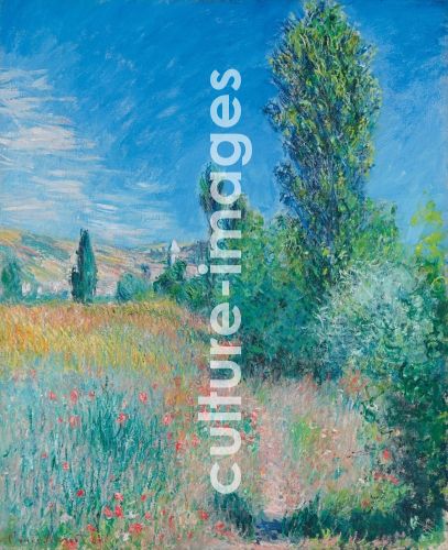 Claude Monet, Landschaft auf der Insel Saint-Martin Claude Monet, Landschaft auf der Insel Saint-Martin
