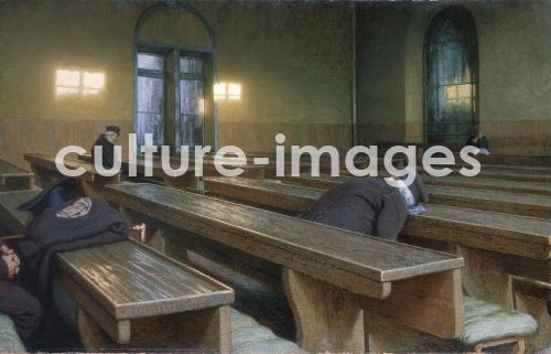 Angelo Morbelli, Festtag im Hospiz Trivulzio in Mailand Angelo Morbelli, Festtag im Hospiz Trivulzio in Mailand