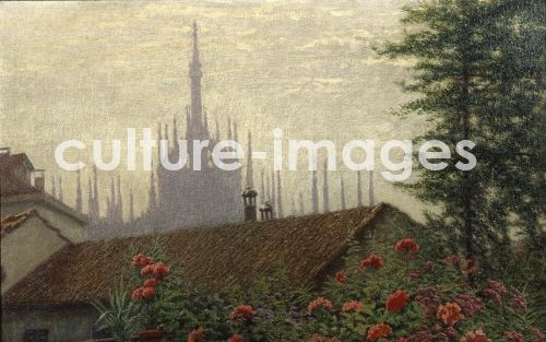 Angelo Morbelli, Die Türme des Doms Angelo Morbelli, Die Türme des Doms