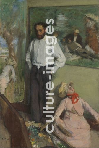 Edgar Degas, Porträt von Henri Michel-Lévy (1844-1914)