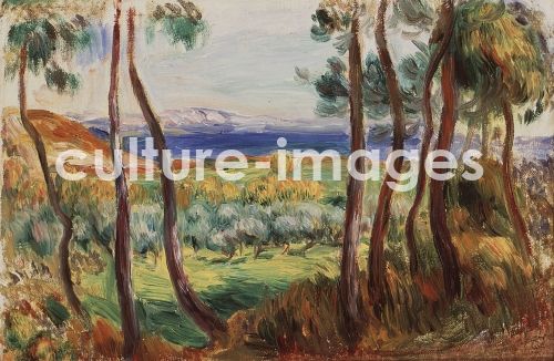 Pierre Auguste Renoir, Pins aux environs de Cagnes