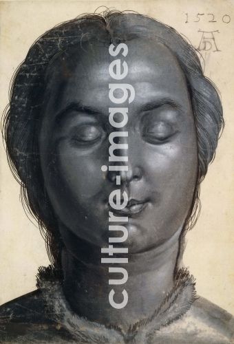 Albrecht Dürer, Kopf einer Frau