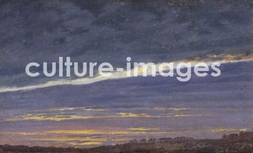 Caspar David Friedrich, Abendlicher Wolkenhimmel (Abend)