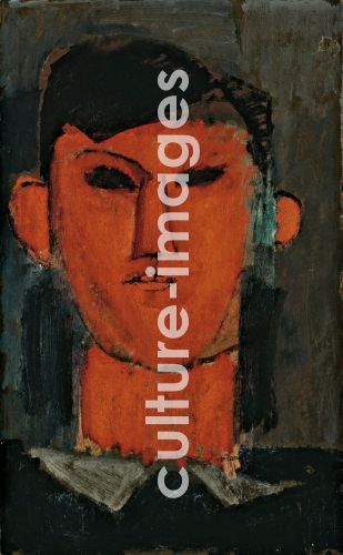 Amedeo Modigliani, Porträt von Pablo Picasso Amedeo Modigliani, Porträt von Pablo Picasso