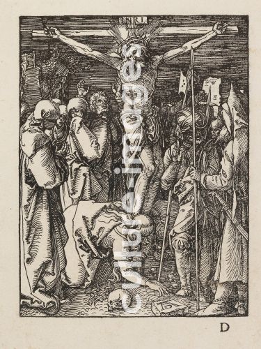 Albrecht Dürer, Christus am Kreuz, aus der Folge "Die Kleine Passion"