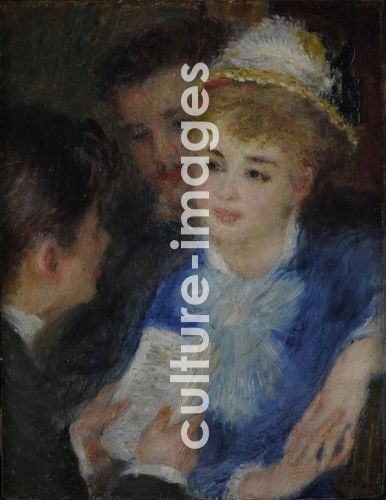 Pierre Auguste Renoir, La Lecture du rôle (Das Rollenlesen)