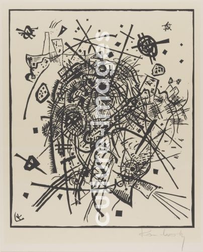 Wassily Wassiljewitsch Kandinsky, Kleine Welten VIII Wassily Wassiljewitsch Kandinsky, Kleine Welten VIII