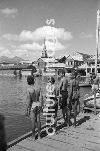 Martinique, kleine Antillen, Karibik. Aus Martinique, kleine Antillen, Karibik. Aus