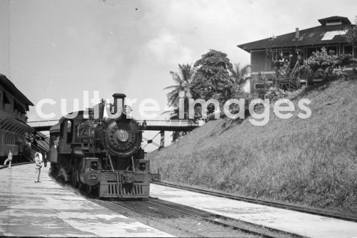 Panama, Panamakanal, Kanalbahnhof. Aus der Panama, Panamakanal, Kanalbahnhof. Aus der