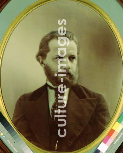 Porträt des Komponisten Pjotr I. Tschaikowski (1840-1893) - Panow, Michail Michailowitsch (1836-1894) Porträt des Komponisten Pjotr I. Tschaikowski (1840-1893) - Panow, Michail Michailowitsch (1836-1894)