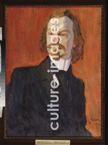 Nikolai Pawlowitsch Uljanow, Porträt des Dichters Konstantin Balmont Nikolai Pawlowitsch Uljanow, Porträt des Dichters Konstantin Balmont