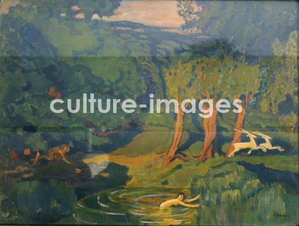 Nikolai Pawlowitsch Uljanow, Pan und Nymphe Syrinx Nikolai Pawlowitsch Uljanow, Pan und Nymphe Syrinx
