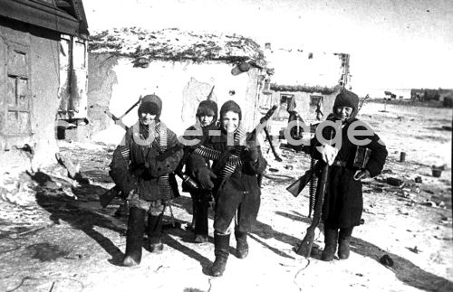 Kinder im Stalingrader Gebiet