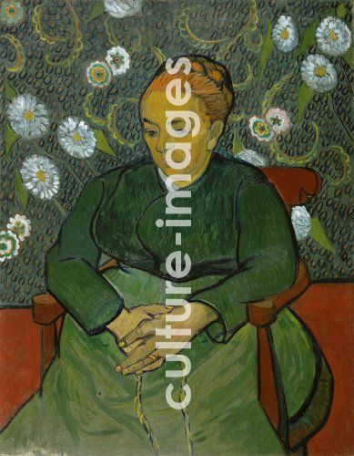Vincent van Gogh, Portrait of Madame Roulin (La Berceuse)