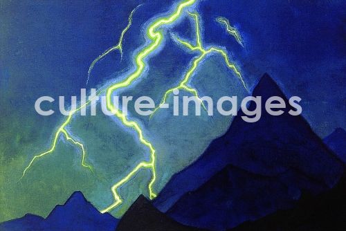 Nicholas Roerich, Aufruf des Himmels. Blitze