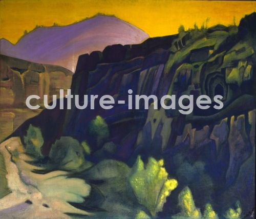 Nicholas Roerich, Die Ajanta-Höhlen
