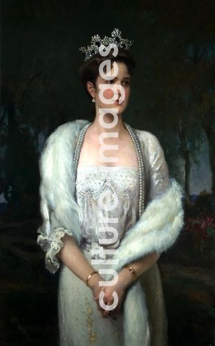 Alexander Wladimirowitsch Makowski, Porträt der Kaiserin Alexandra Fjodorowna von Russland Alexander Wladimirowitsch Makowski, Porträt der Kaiserin Alexandra Fjodorowna von Russland