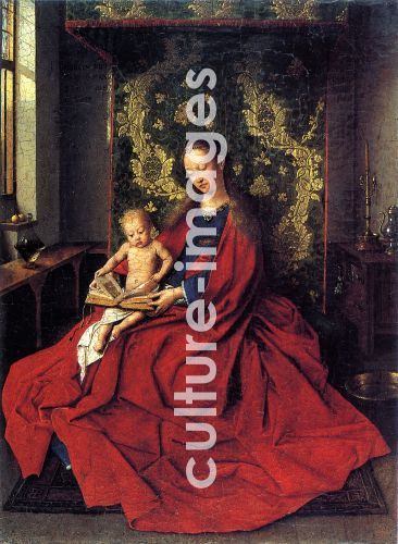 Jan van Eyck, Madonna mit dem lesenden Kinde