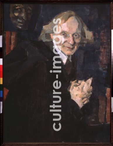 Nikolai Pawlowitsch Uljanow, Portrait of the poet Vyacheslav Ivanov (1866-1949) Nikolai Pawlowitsch Uljanow, Portrait of the poet Vyacheslav Ivanov (1866-1949)