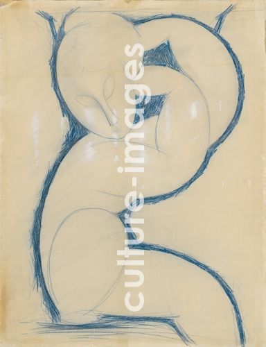 Amedeo Modigliani, Caryatid Amedeo Modigliani, Caryatid