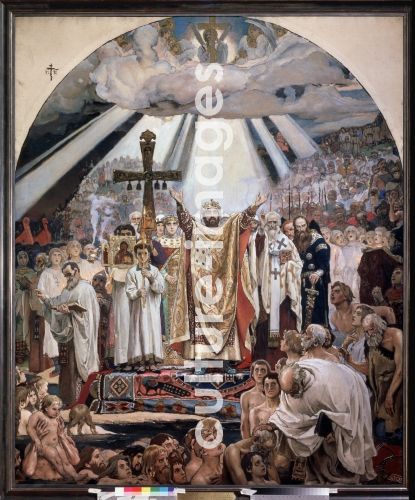 Viktor Michailowitsch Wasnezow, The Christening of Russia