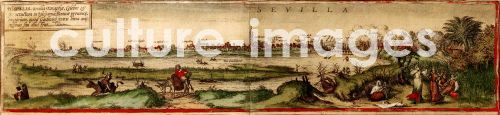 Georg Braun, Hispalis (Seville) From Civitates Orbis Terrarum Georg Braun, Hispalis (Seville) From Civitates Orbis Terrarum