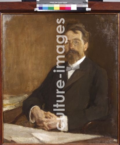 Nikolai Pawlowitsch Uljanow, Portrait of the author Anton Chekhov (1860-1904) Nikolai Pawlowitsch Uljanow, Portrait of the author Anton Chekhov (1860-1904)