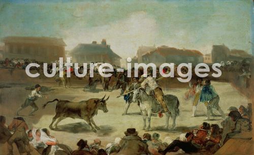 Francisco Goya, A Village Bullfight