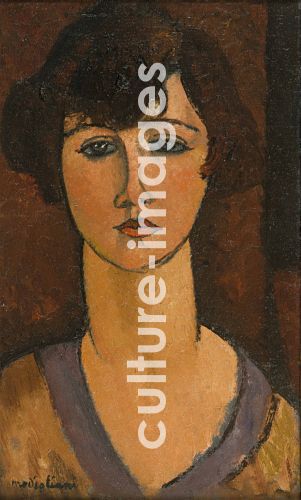 Amedeo Modigliani, Portrait of Élisabeth Fuss-Amoré Amedeo Modigliani, Portrait of Élisabeth Fuss-Amoré