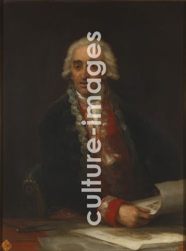 Francisco Goya, Portrait of Juan de Villanueva