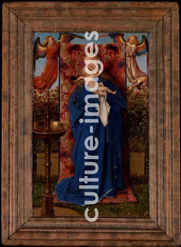 Jan van Eyck, Madonna and Child at the Fountain