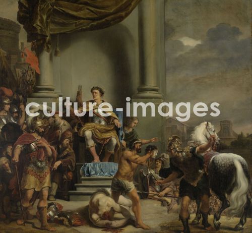 Ferdinand Bol, Consul Titus Manlius Torquatus Orders the Beheading of his Son