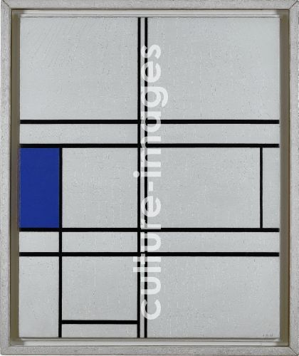 Piet Mondrian, Composition in Blue and Piet Mondrian, Composition in Blue and