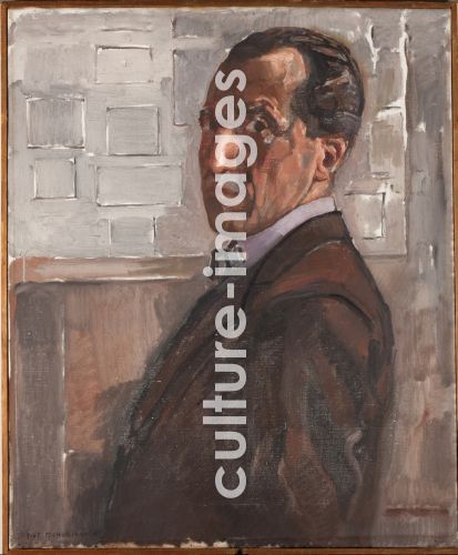 Piet Mondrian, Self-portrait Piet Mondrian, Self-portrait