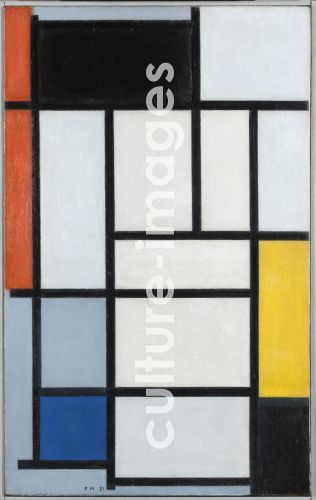 Piet Mondrian, Composition with Red, Black, Yellow and Blue Piet Mondrian, Composition with Red, Black, Yellow and Blue