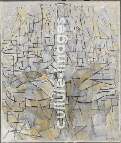 Piet Mondrian, Tableau No. 4 (Schilderij No. 4) Piet Mondrian, Tableau No. 4 (Schilderij No. 4)