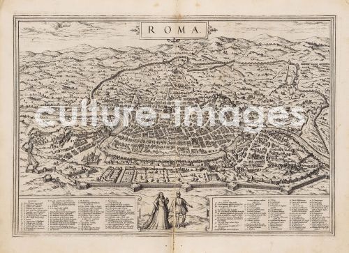 Georg Braun, Rom. Aus Civitates orbis terrarum Georg Braun, Rom. Aus Civitates orbis terrarum