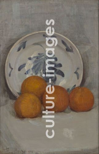 Piet Mondrian, Stillleben mit Orangen Piet Mondrian, Stillleben mit Orangen
